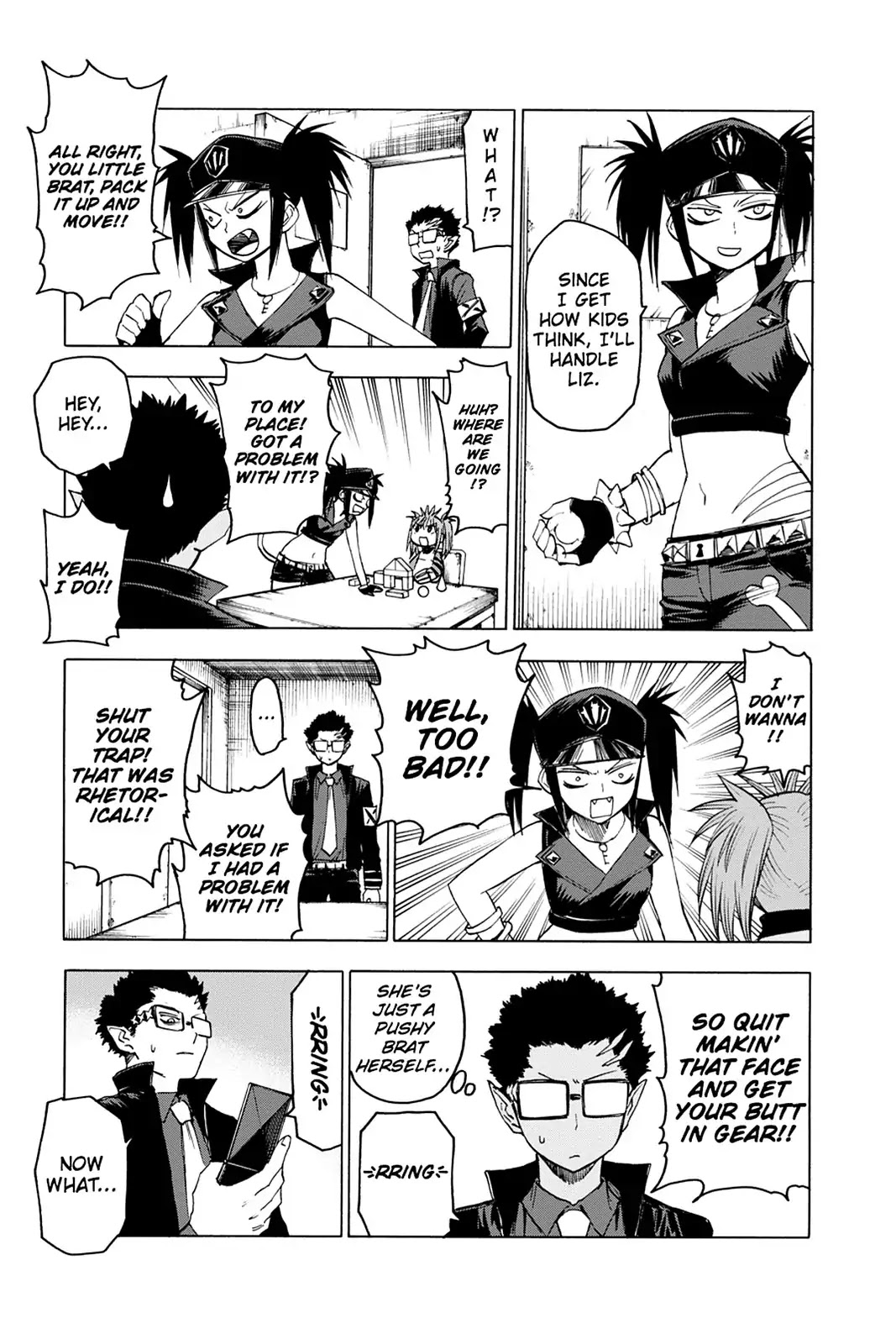 Blood Lad Chapter 36 page 12 - Chapter 36: Break into the Acropolis Caves!