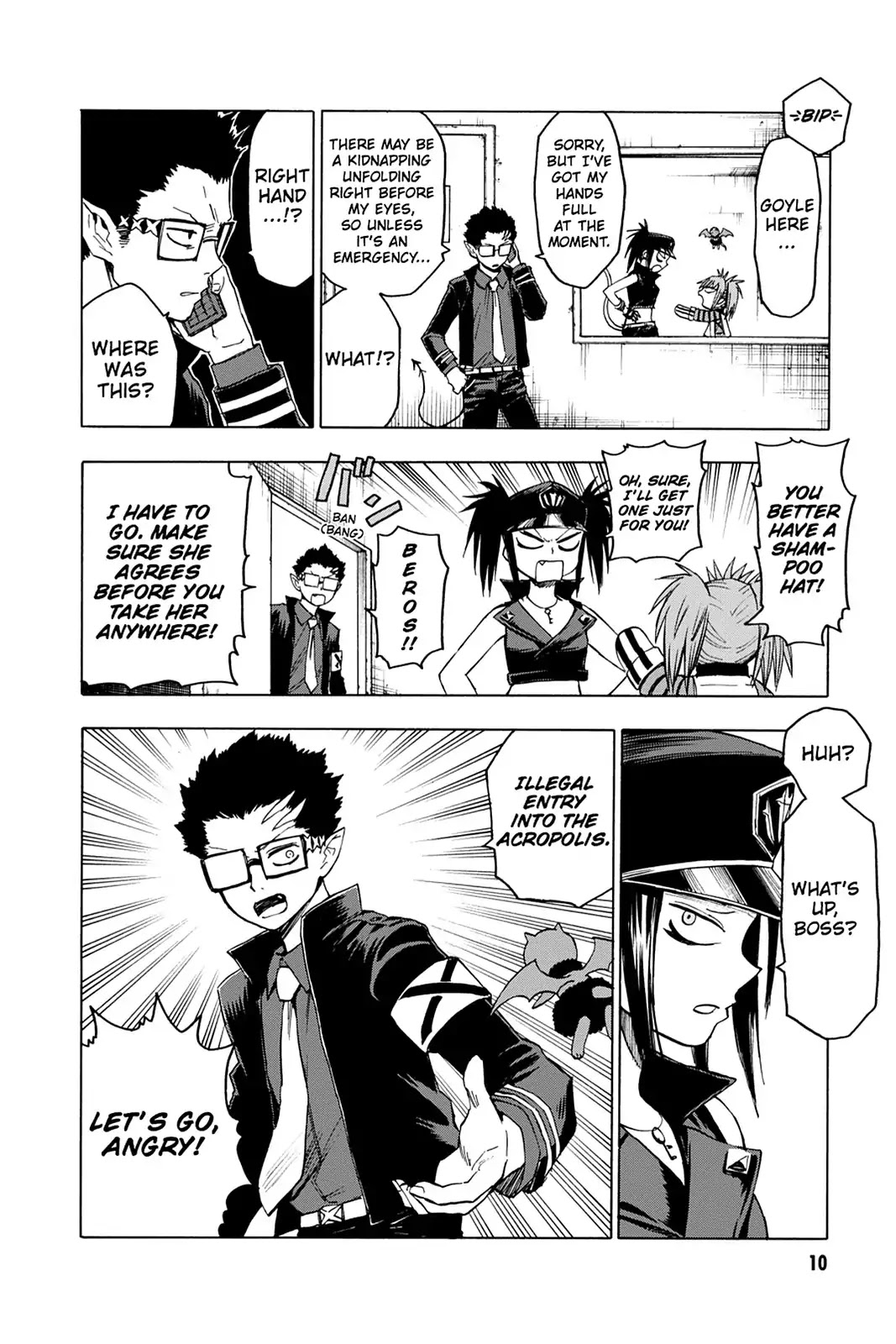 Blood Lad Chapter 36 page 13 - Chapter 36: Break into the Acropolis Caves!