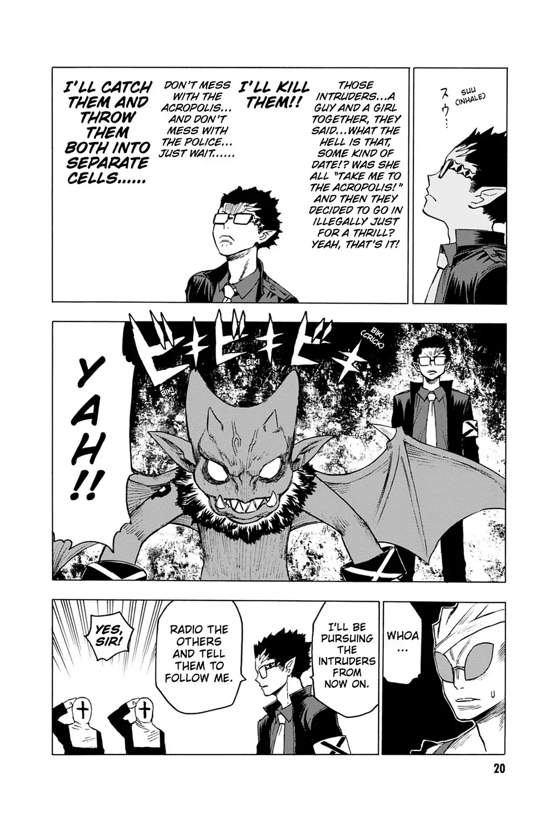 Blood Lad Chapter 36 page 23 - Chapter 36: Break into the Acropolis Caves!