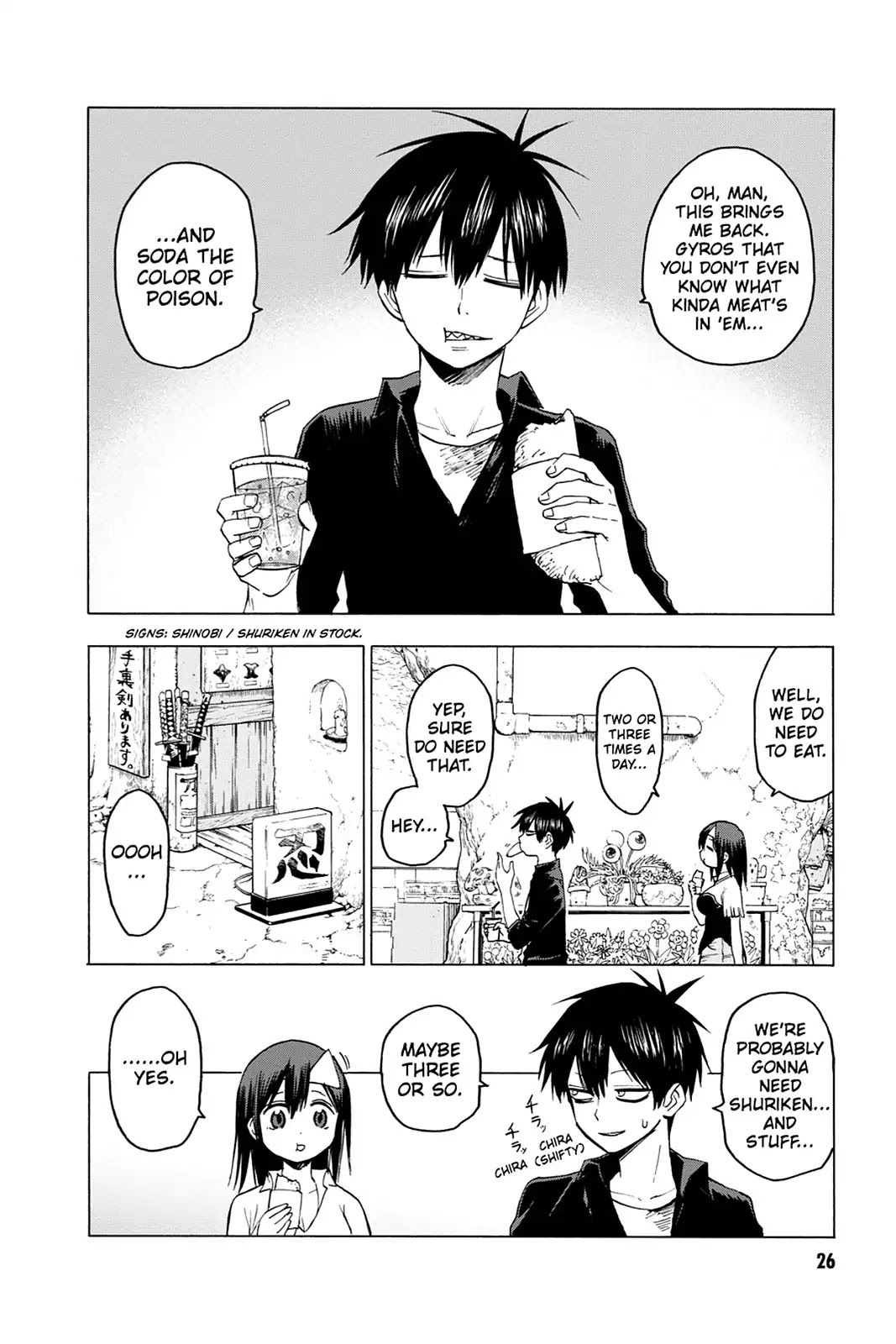 Blood Lad Chapter 36 page 29 - Chapter 36: Break into the Acropolis Caves!