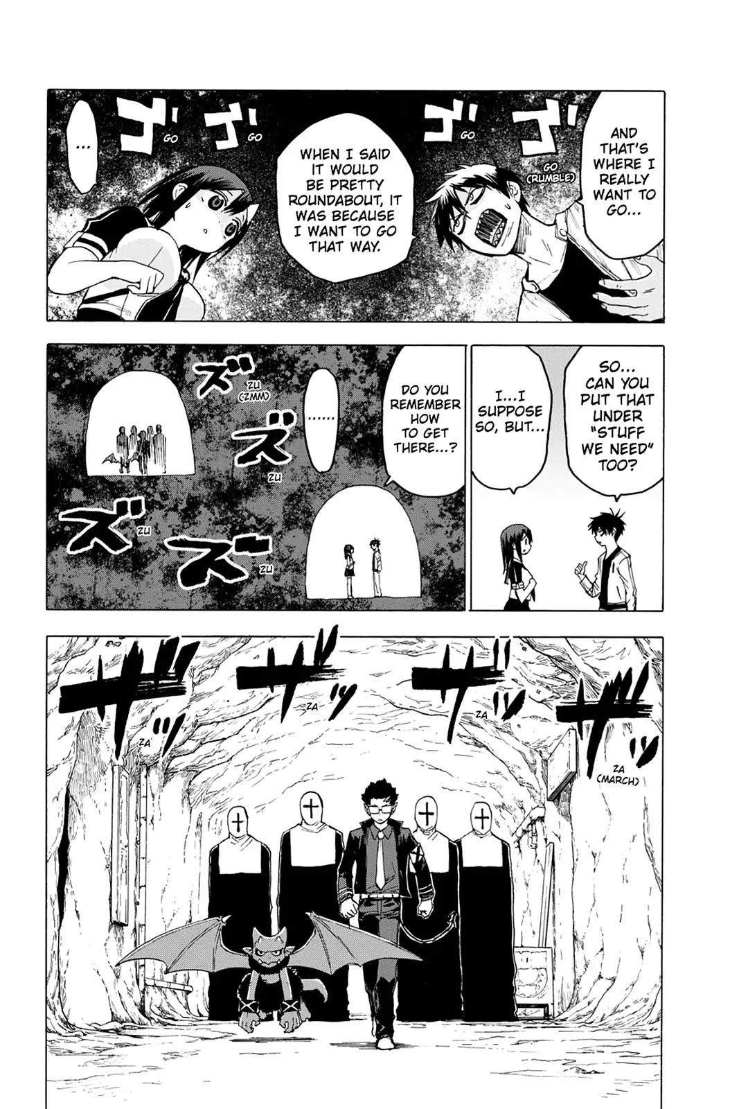Blood Lad Chapter 36 page 34 - Chapter 36: Break into the Acropolis Caves!