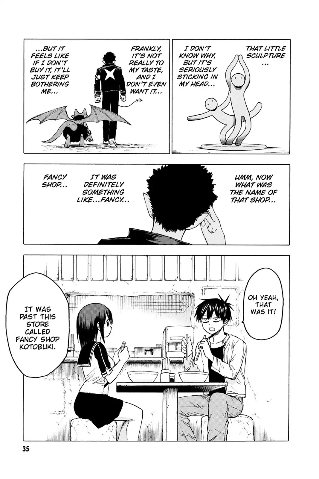 Blood Lad Chapter 36 page 38 - Chapter 36: Break into the Acropolis Caves!