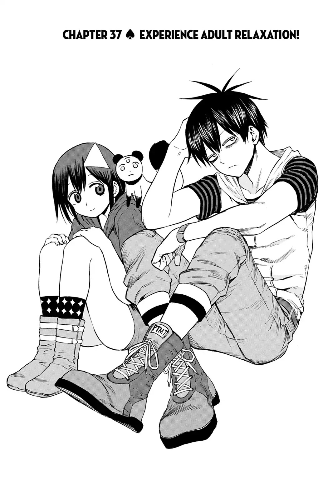 Blood Lad Chapter 37 page 1 - Chapter 37: Experience Adult Relaxation!