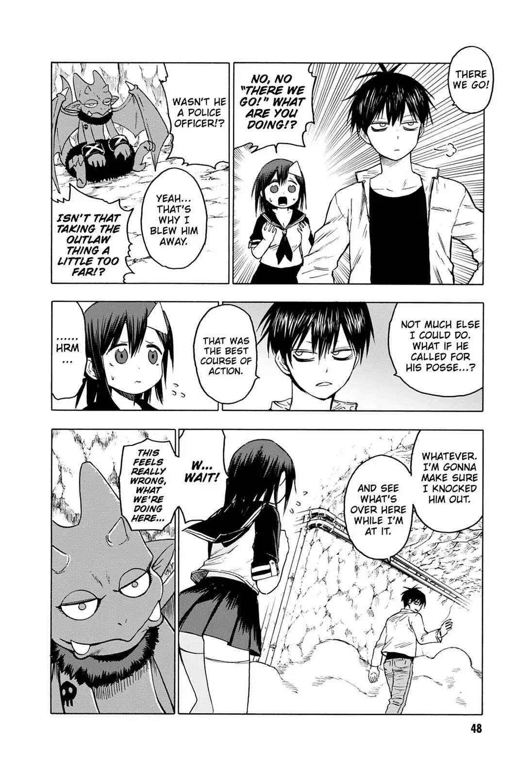 Blood Lad Chapter 37 page 10 - Chapter 37: Experience Adult Relaxation!