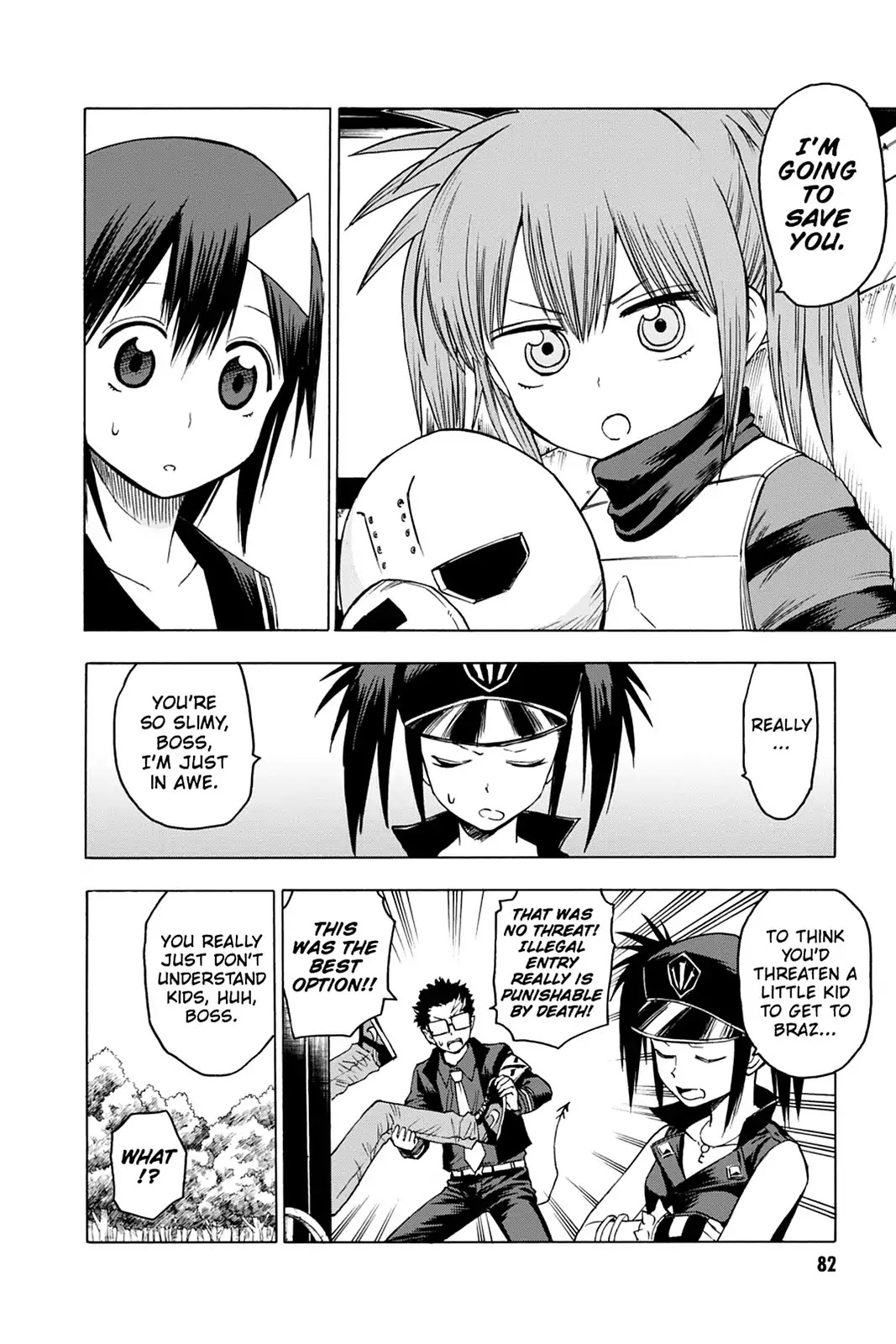 Blood Lad Chapter 38 page 10 - Chapter 38: Start the Kids' Car!