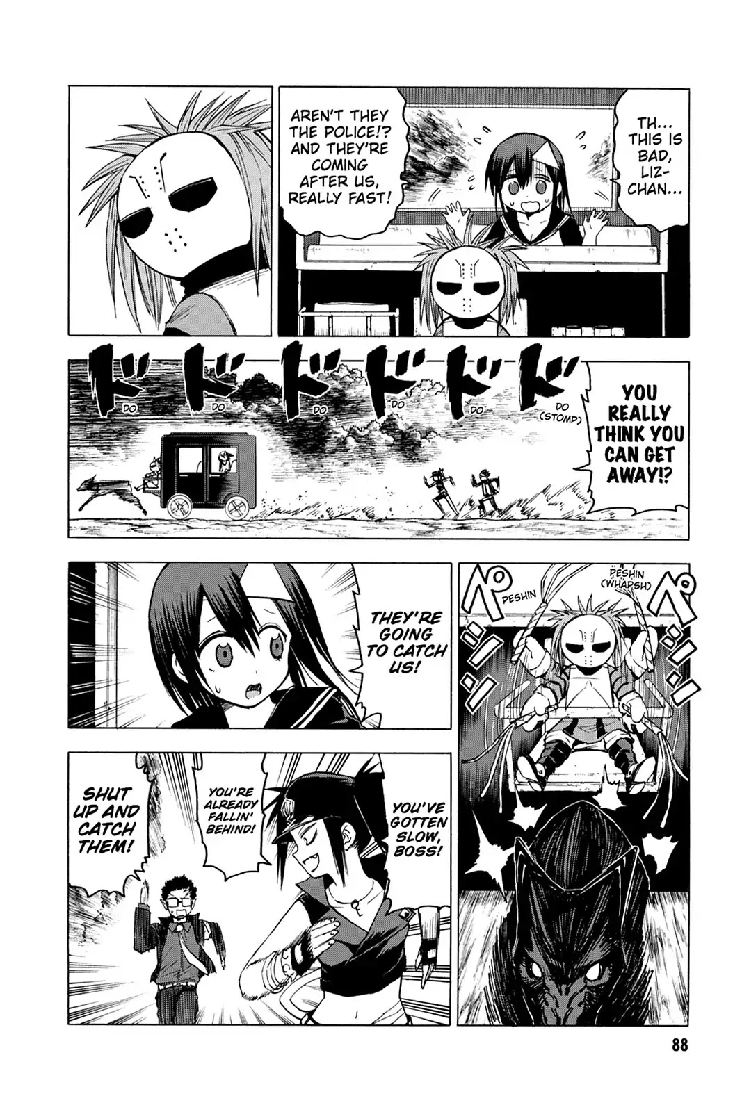 Blood Lad Chapter 38 page 17 - Chapter 38: Start the Kids' Car!