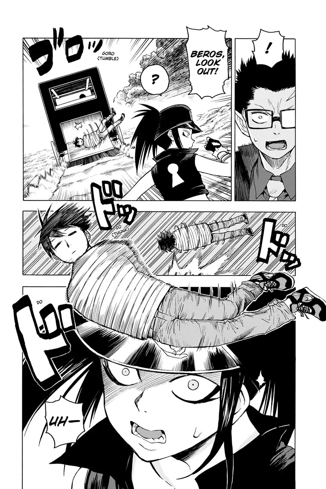 Blood Lad Chapter 38 page 18 - Chapter 38: Start the Kids' Car!