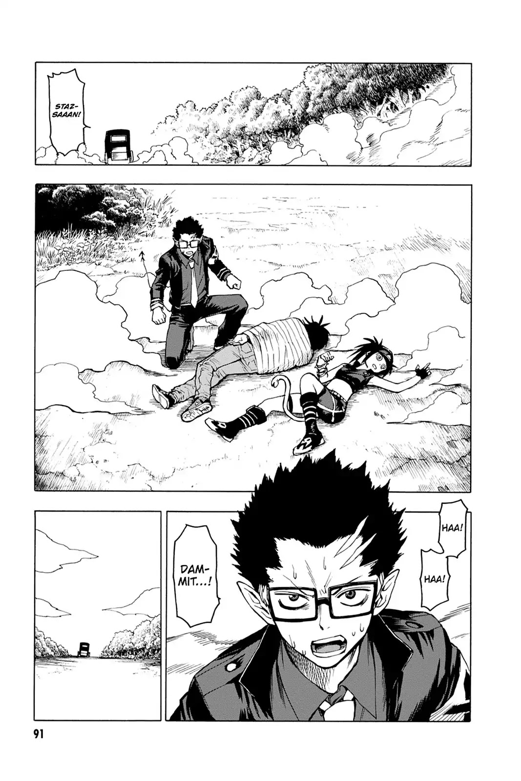 Blood Lad Chapter 38 page 20 - Chapter 38: Start the Kids' Car!