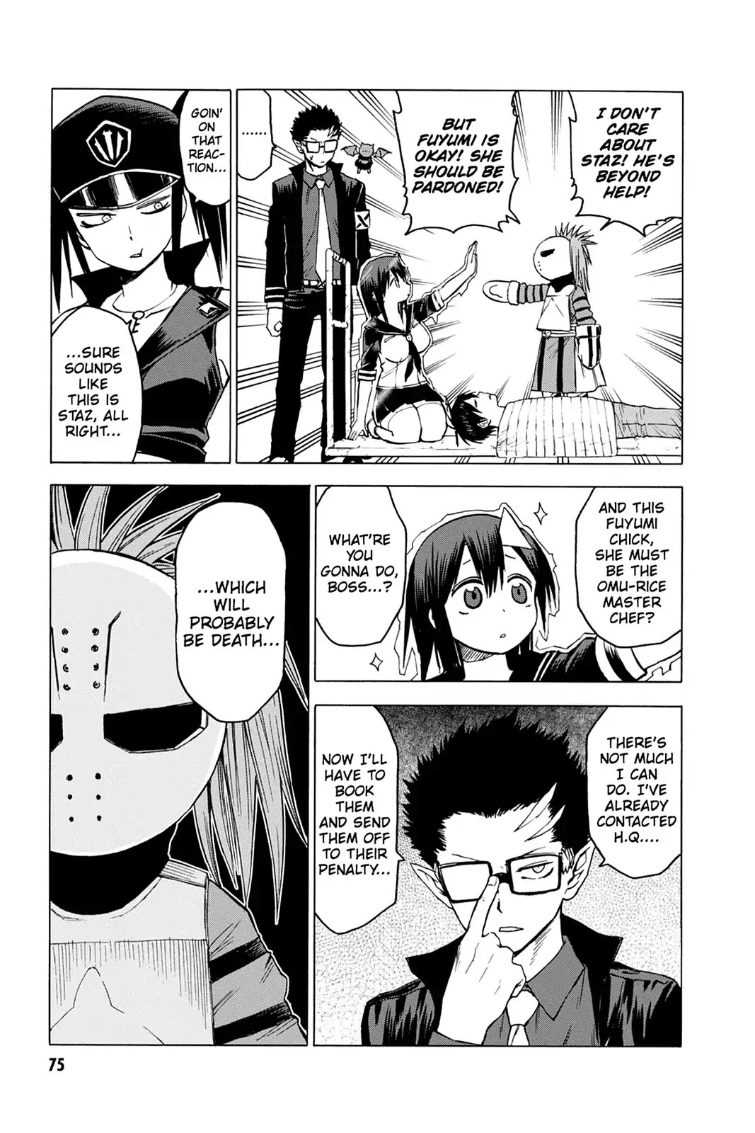 Blood Lad Chapter 38 page 3 - Chapter 38: Start the Kids' Car!