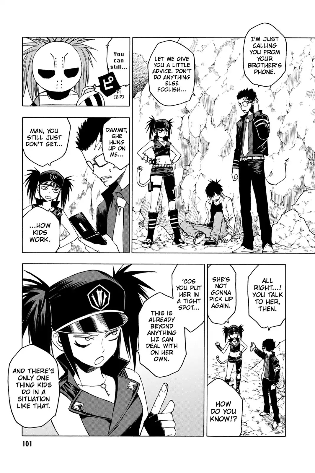 Blood Lad Chapter 38 page 31 - Chapter 38: Start the Kids' Car!