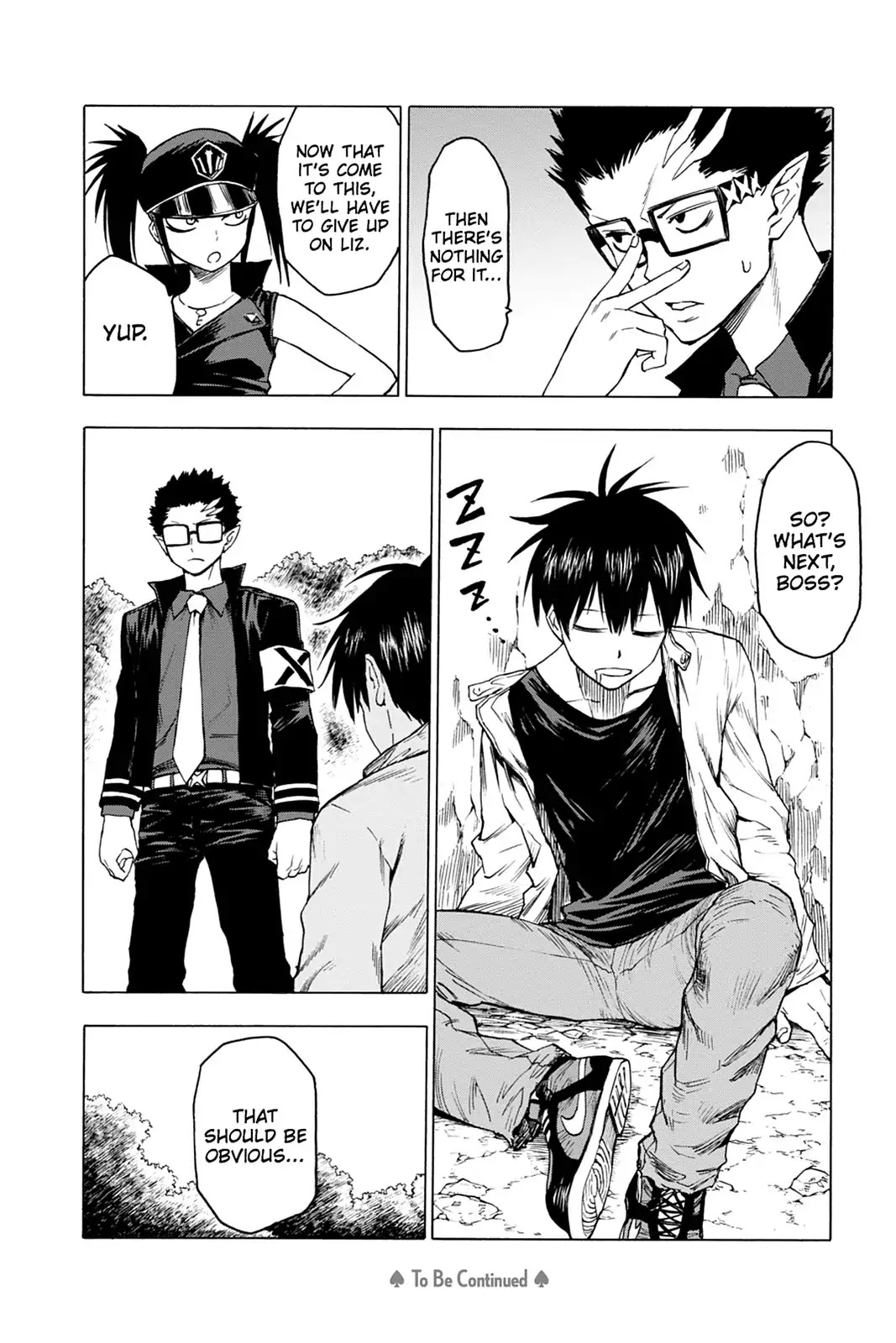 Blood Lad Chapter 38 page 34 - Chapter 38: Start the Kids' Car!