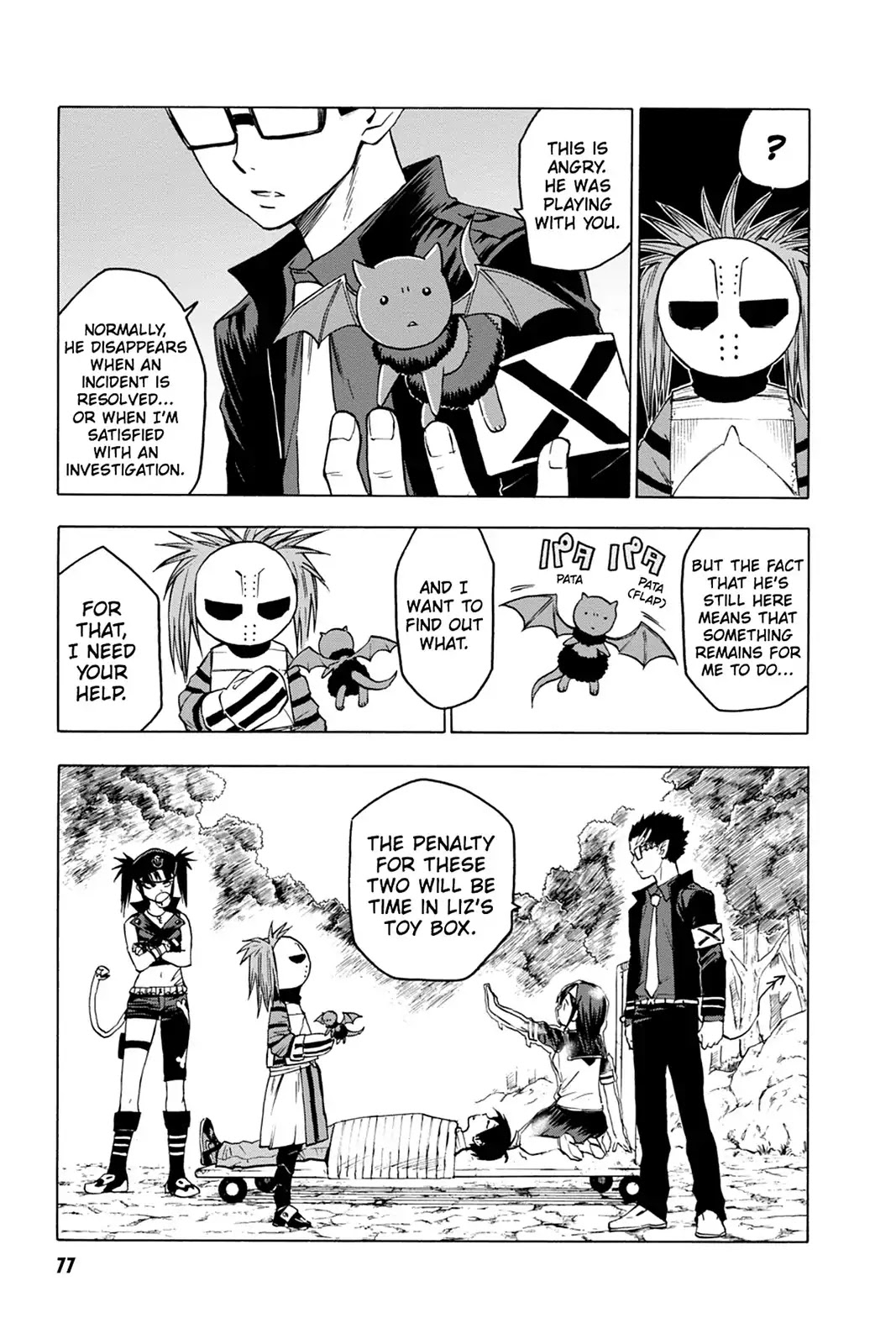 Blood Lad Chapter 38 page 5 - Chapter 38: Start the Kids' Car!