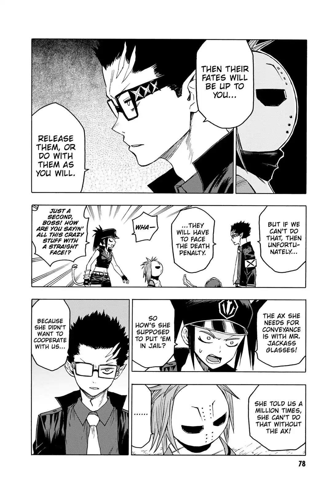 Blood Lad Chapter 38 page 6 - Chapter 38: Start the Kids' Car!