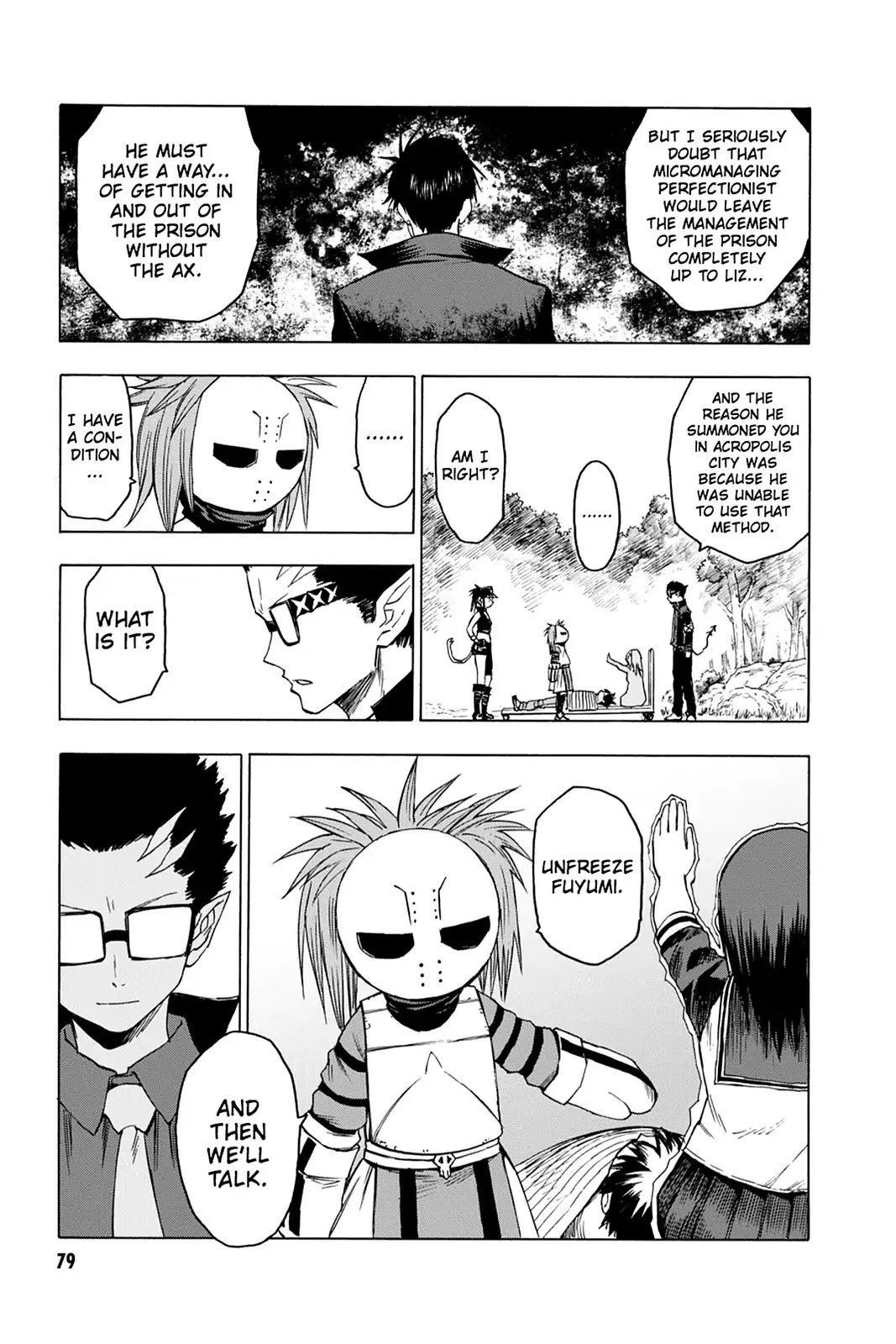 Blood Lad Chapter 38 page 7 - Chapter 38: Start the Kids' Car!