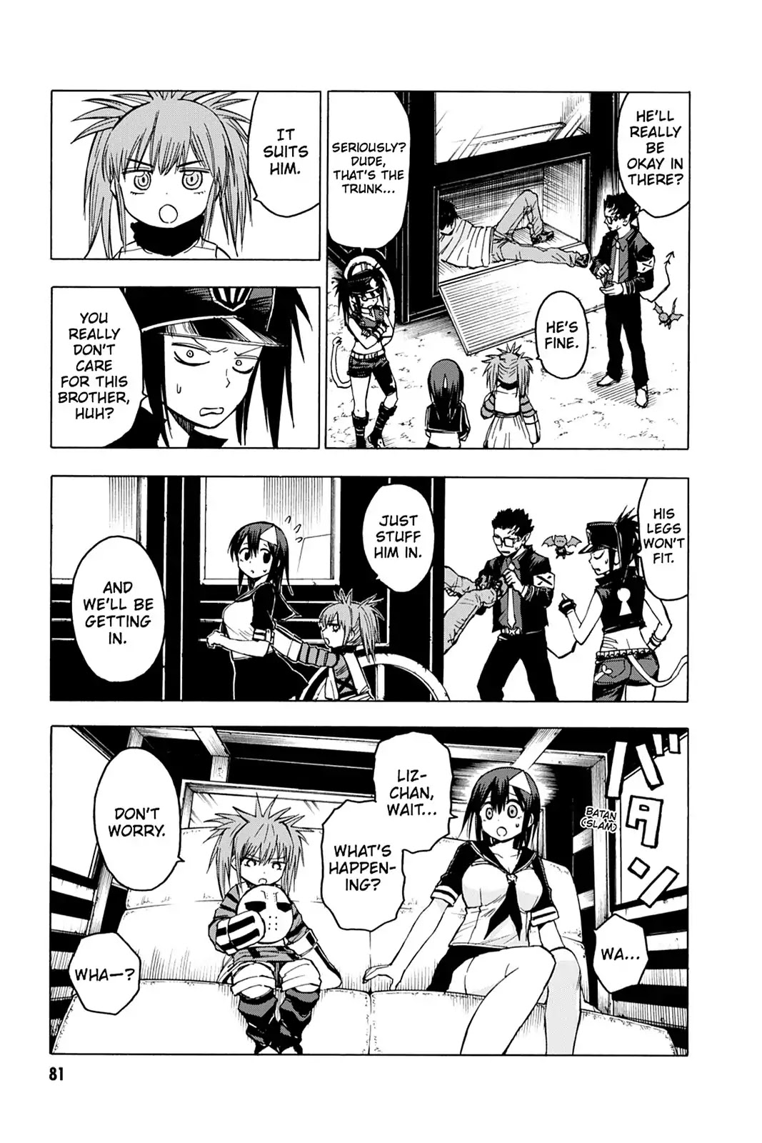 Blood Lad Chapter 38 page 9 - Chapter 38: Start the Kids' Car!