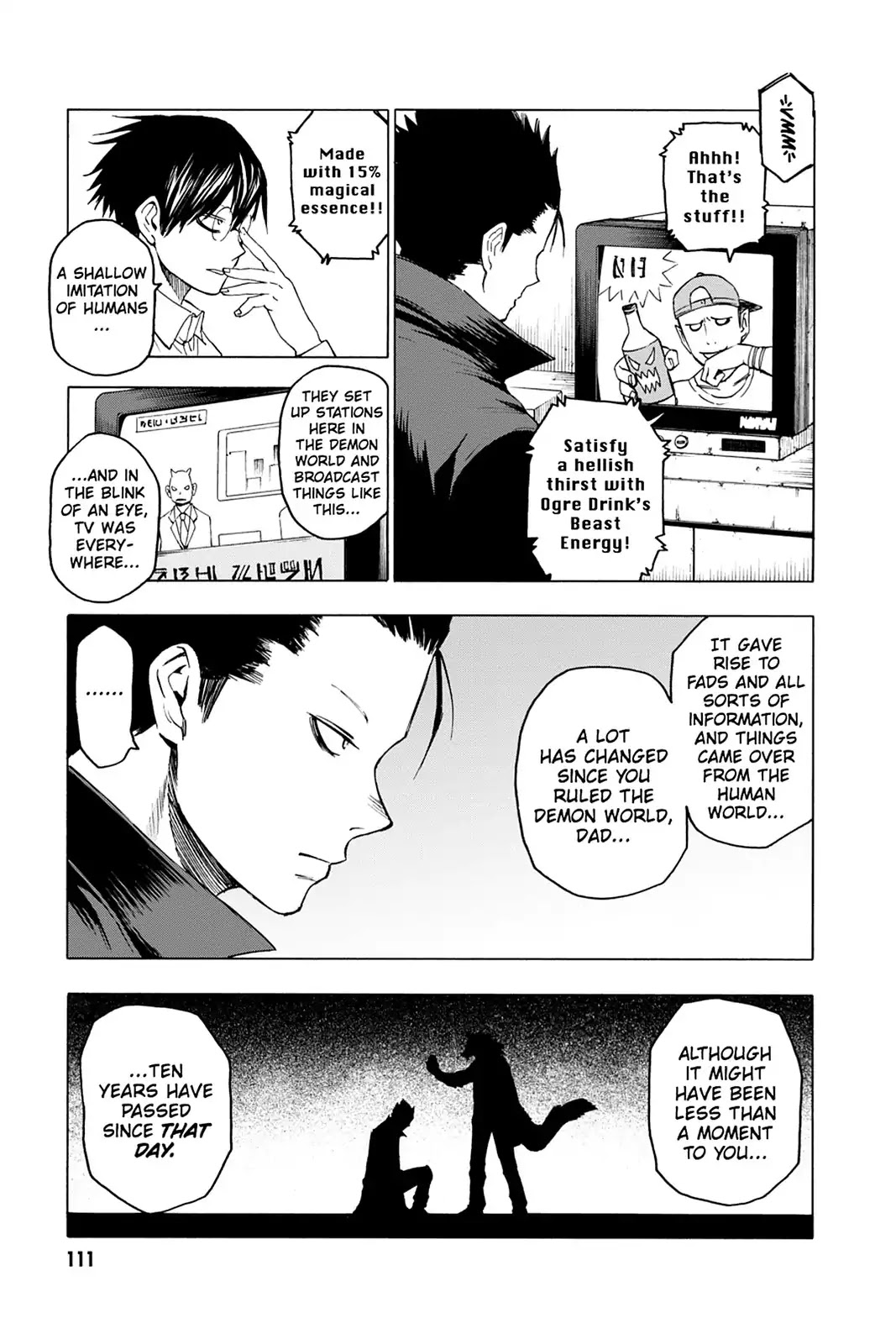 Blood Lad Chapter 39 page 5 - Chapter 39: Rekindle Those Ten-Year-Old Feelings!