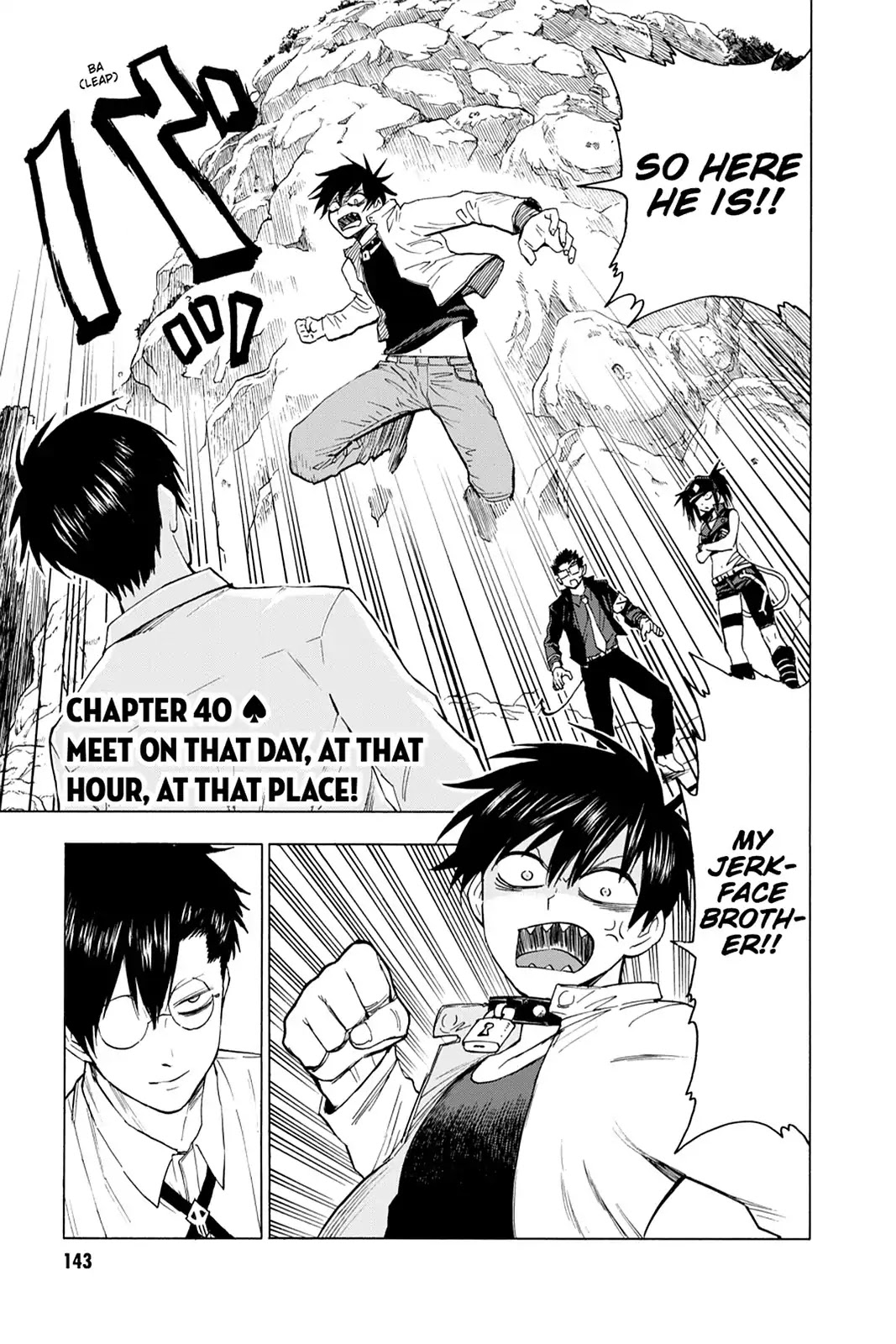 Blood Lad Chapter 40 page 3 - Chapter 40: Meet on That Day, at That Hour, at That Place!