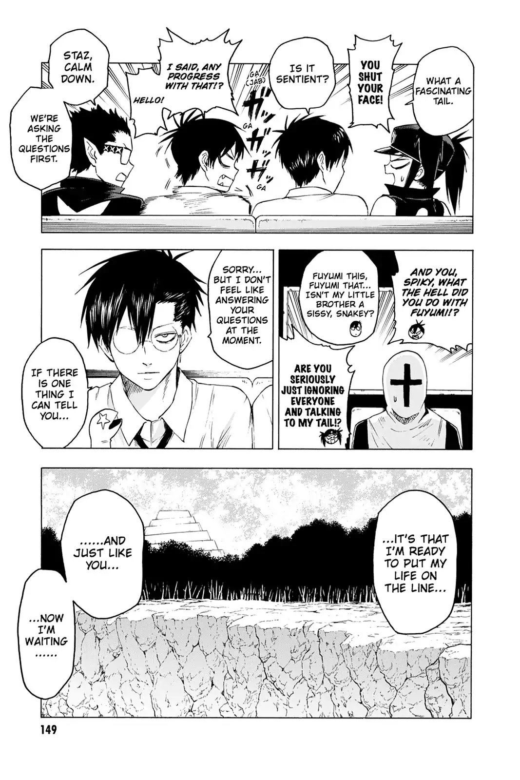 Blood Lad Chapter 40 page 9 - Chapter 40: Meet on That Day, at That Hour, at That Place!