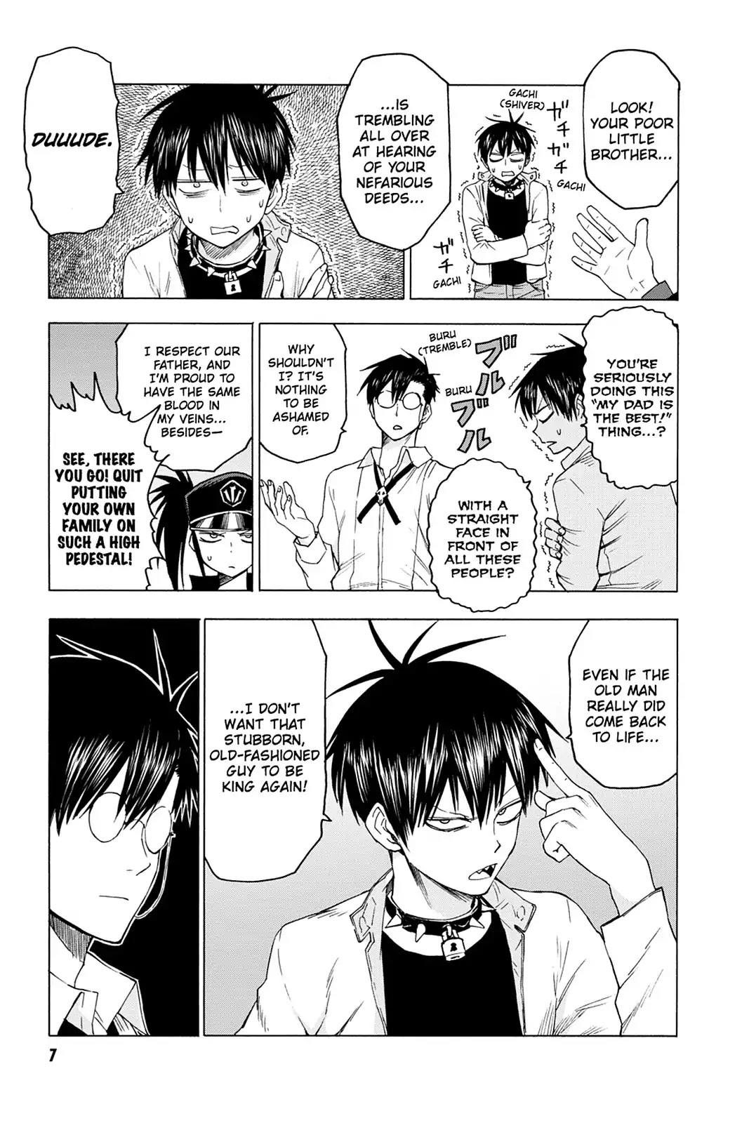 Blood Lad Chapter 41 page 10 - Chapter 41: Heart-wrenching Memories