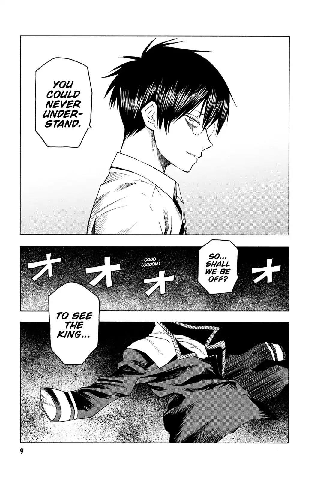 Blood Lad Chapter 41 page 12 - Chapter 41: Heart-wrenching Memories