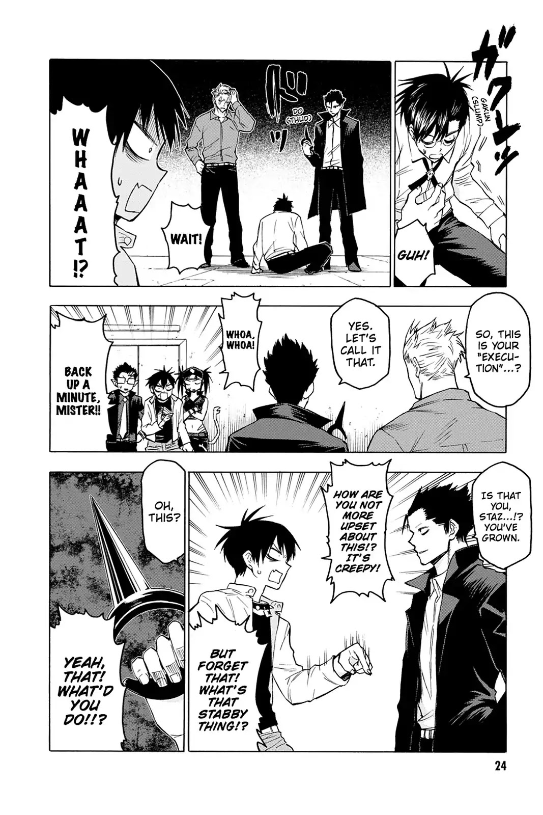 Blood Lad Chapter 41 page 28 - Chapter 41: Heart-wrenching Memories