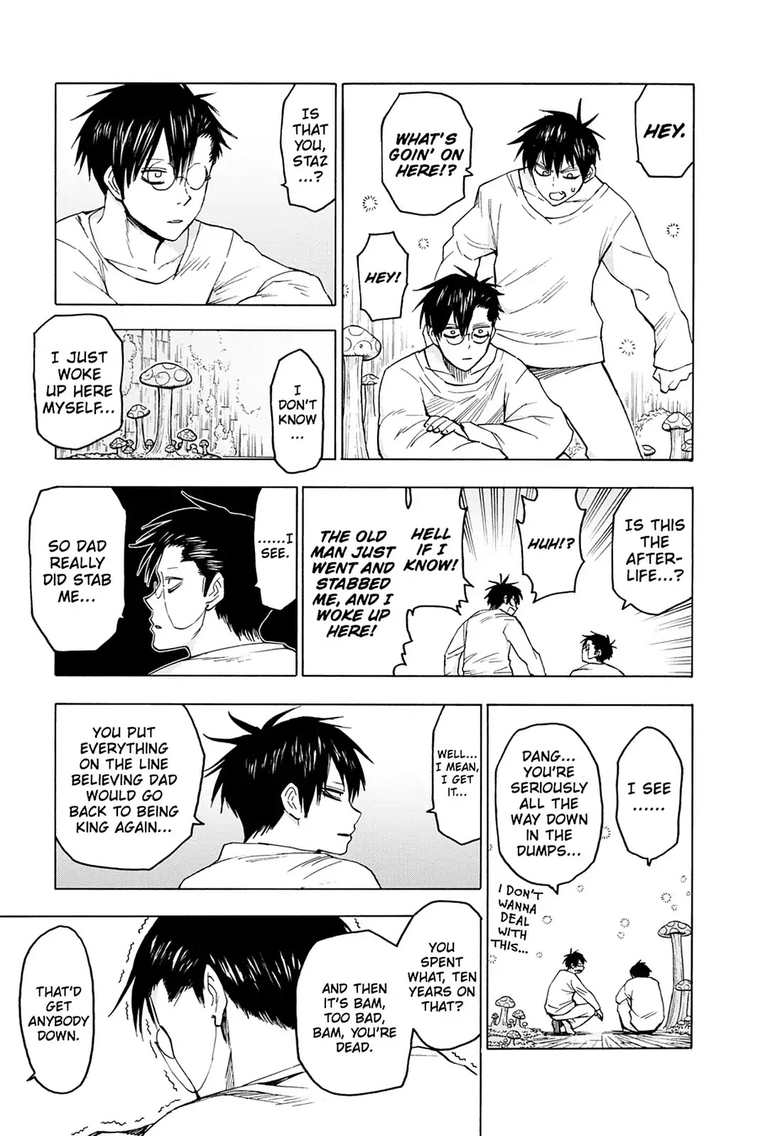Blood Lad Chapter 41 page 31 - Chapter 41: Heart-wrenching Memories