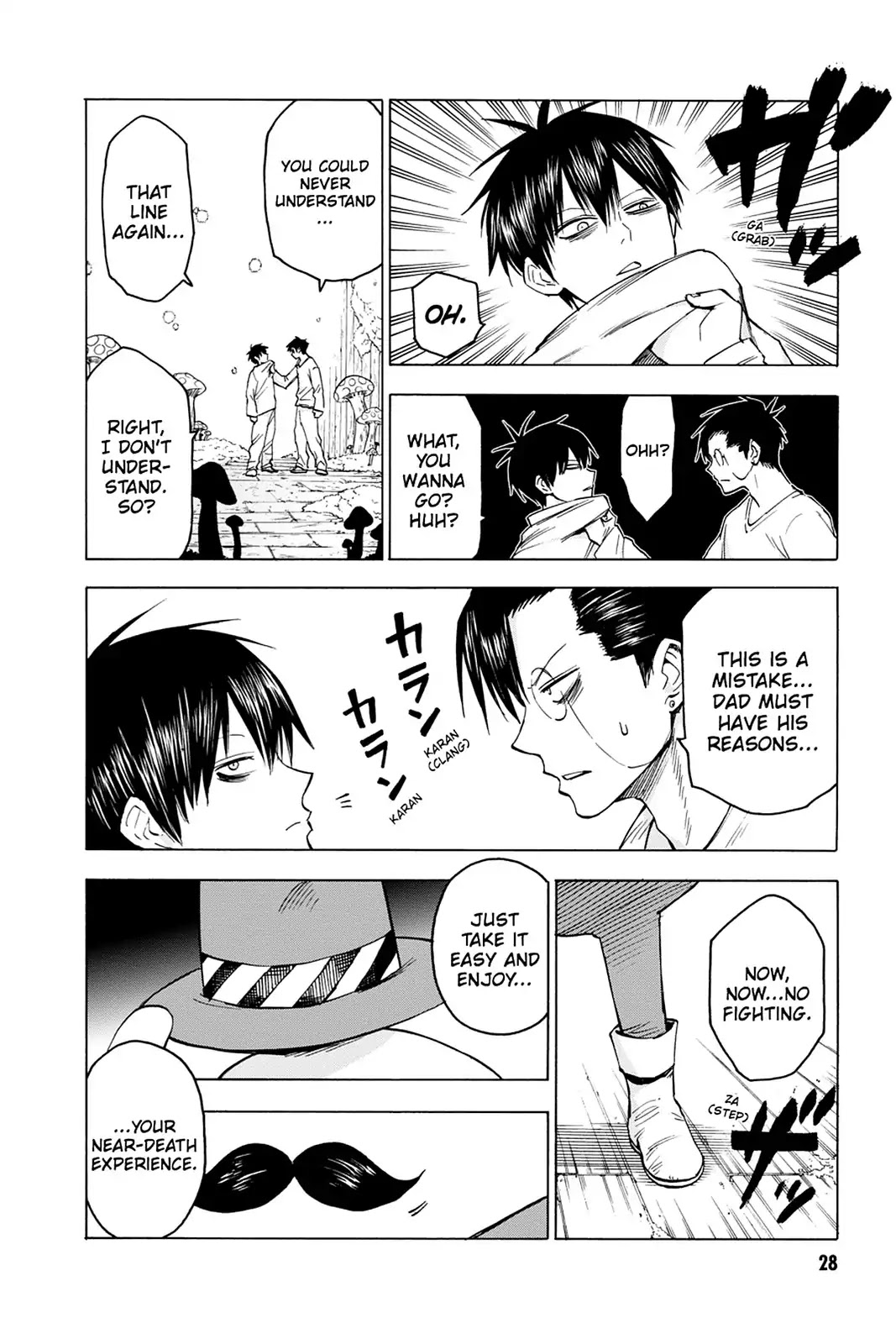 Blood Lad Chapter 41 page 32 - Chapter 41: Heart-wrenching Memories