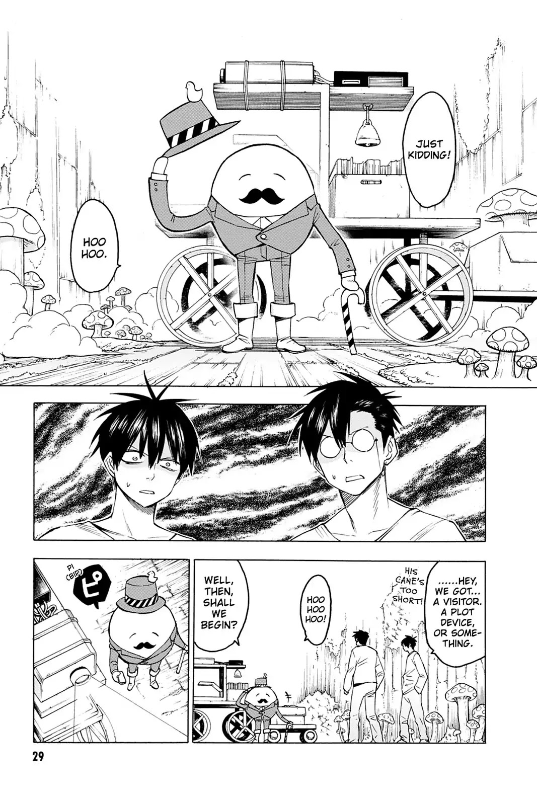 Blood Lad Chapter 41 page 33 - Chapter 41: Heart-wrenching Memories