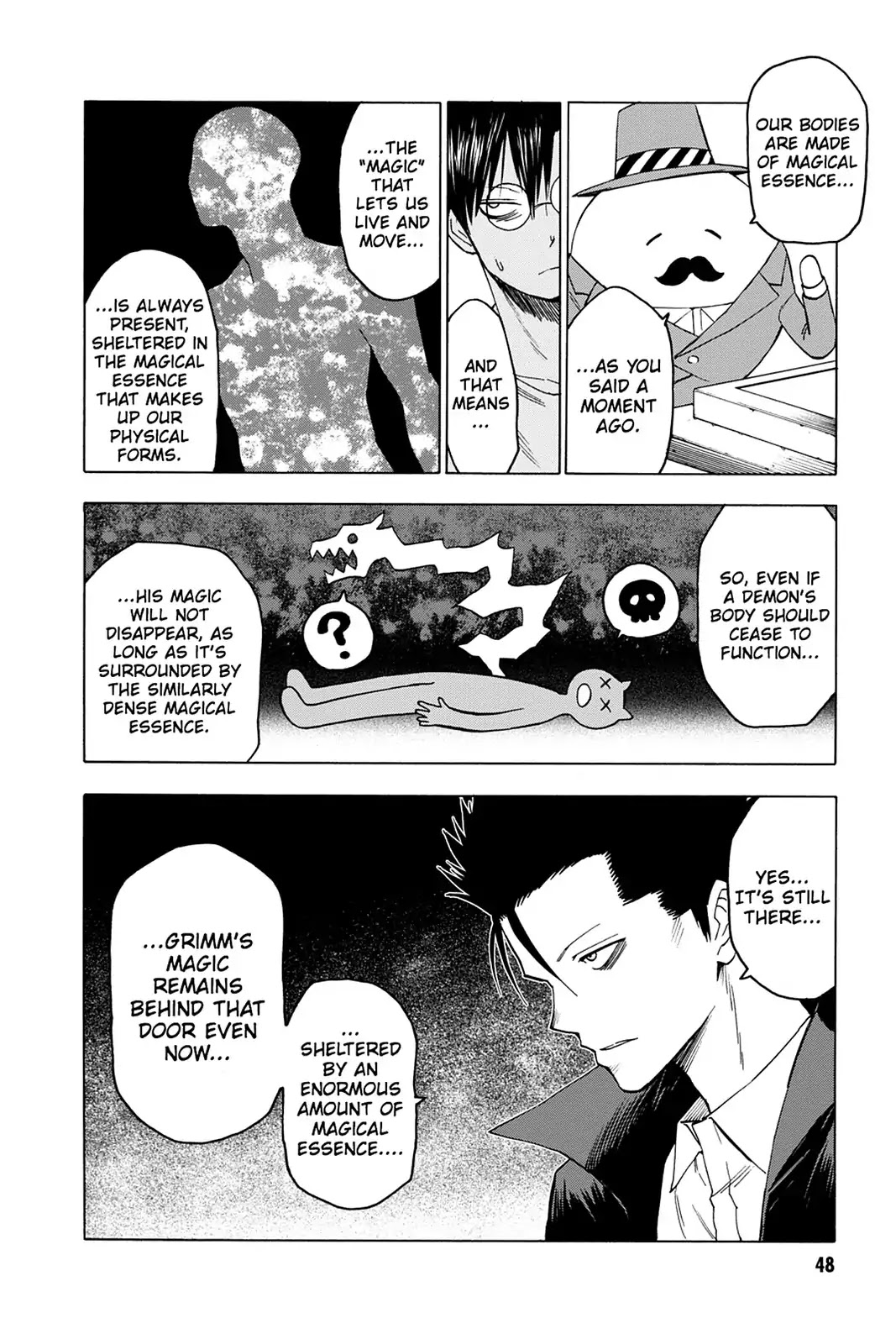 Blood Lad Chapter 42 page 10 - Chapter 42: Behind the Door