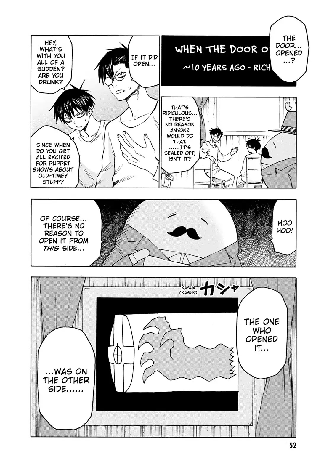 Blood Lad Chapter 42 page 14 - Chapter 42: Behind the Door