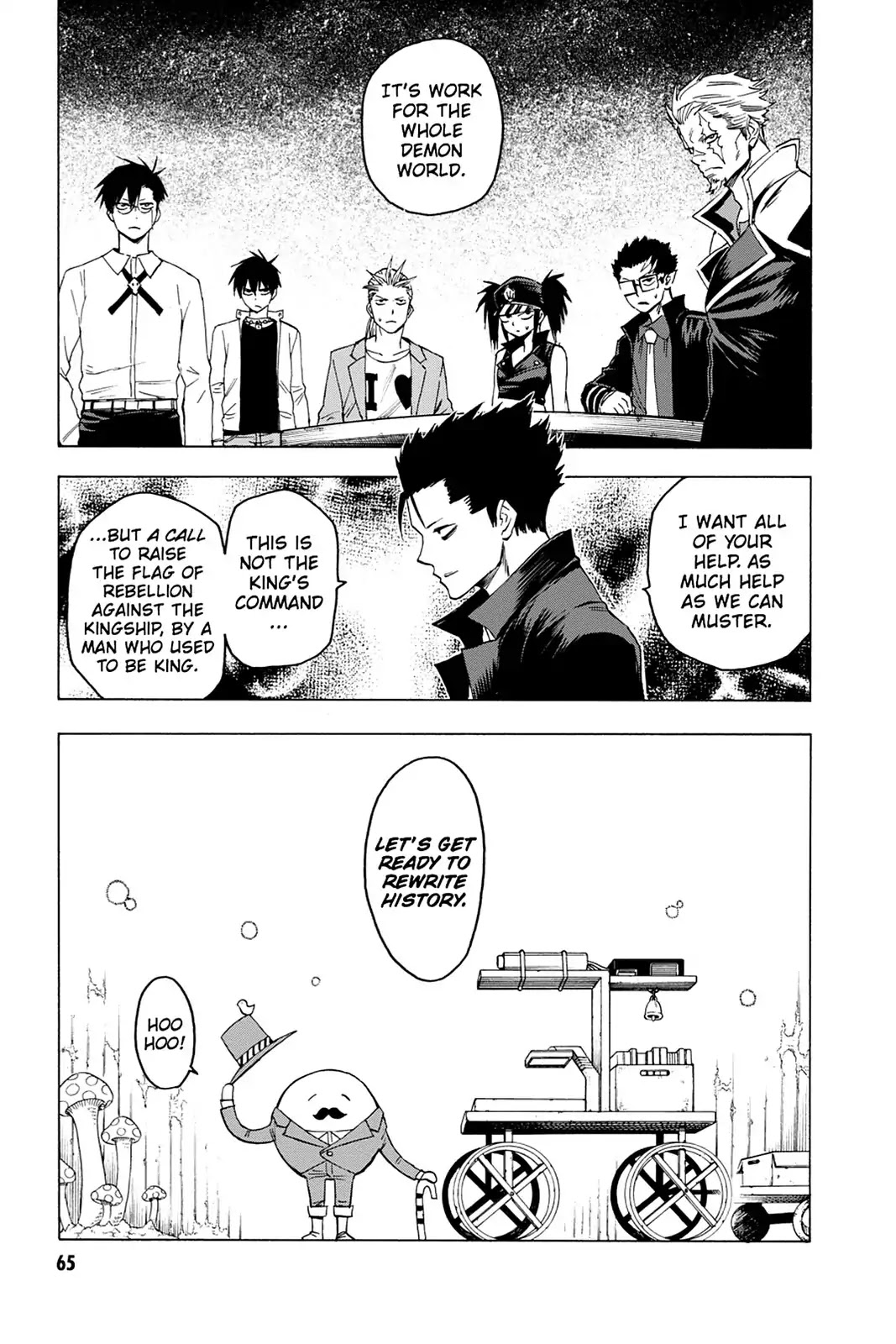 Blood Lad Chapter 42 page 28 - Chapter 42: Behind the Door