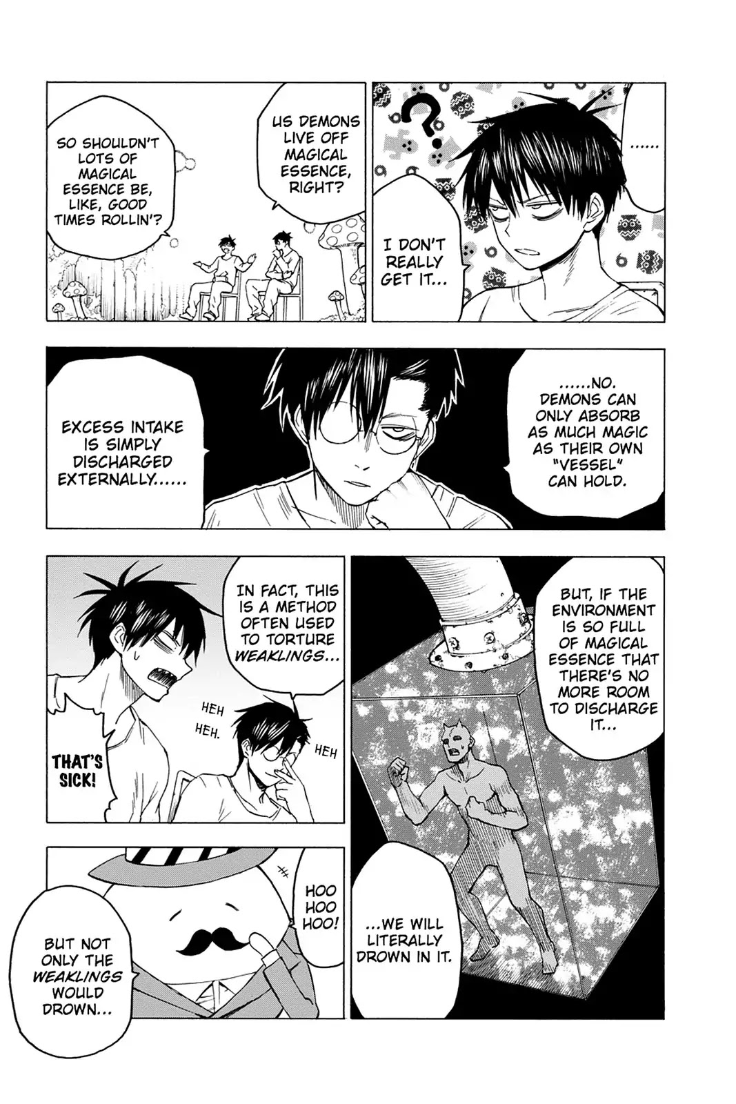 Blood Lad Chapter 42 page 7 - Chapter 42: Behind the Door