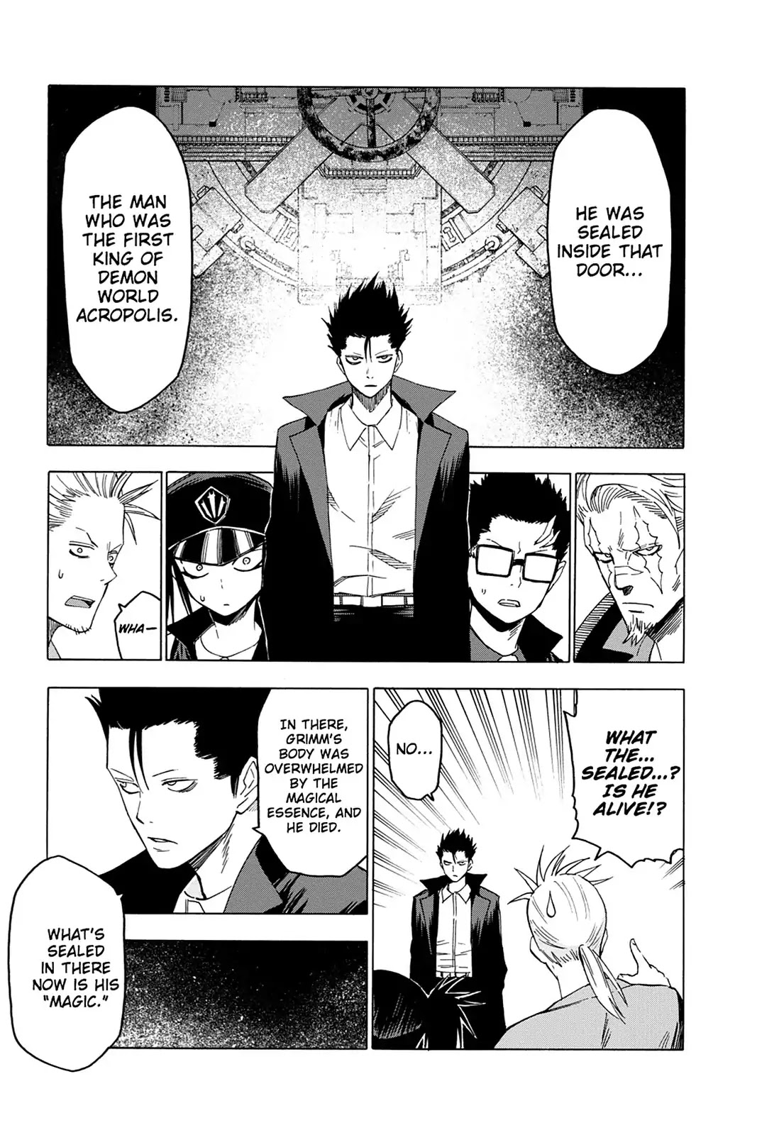 Blood Lad Chapter 42 page 9 - Chapter 42: Behind the Door