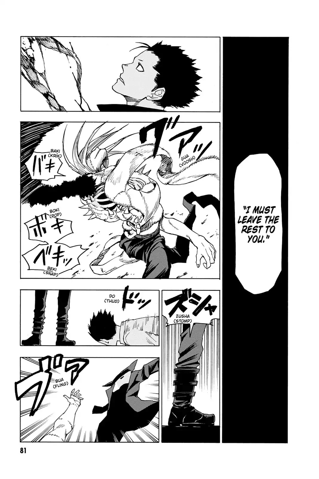 Blood Lad Chapter 43 page 9 - Chapter 43: Hello, Good-bye
