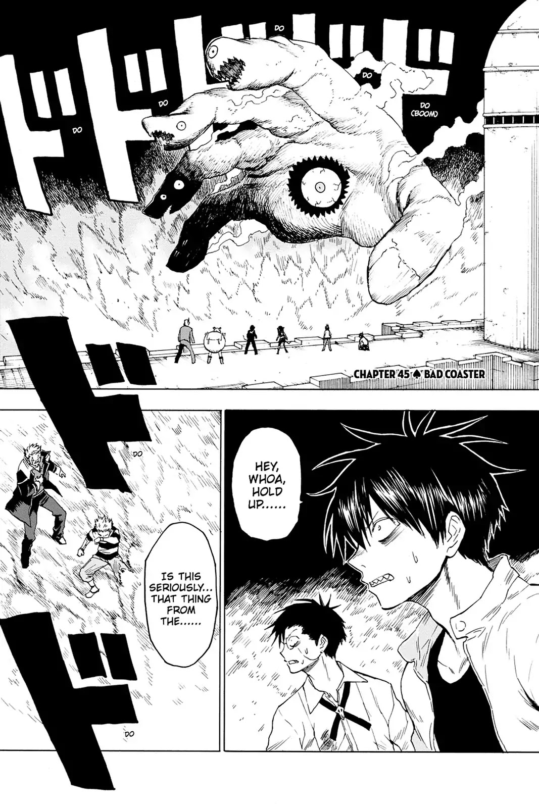 Blood Lad Chapter 45 page 1 - Chapter 45: Bad Coaster