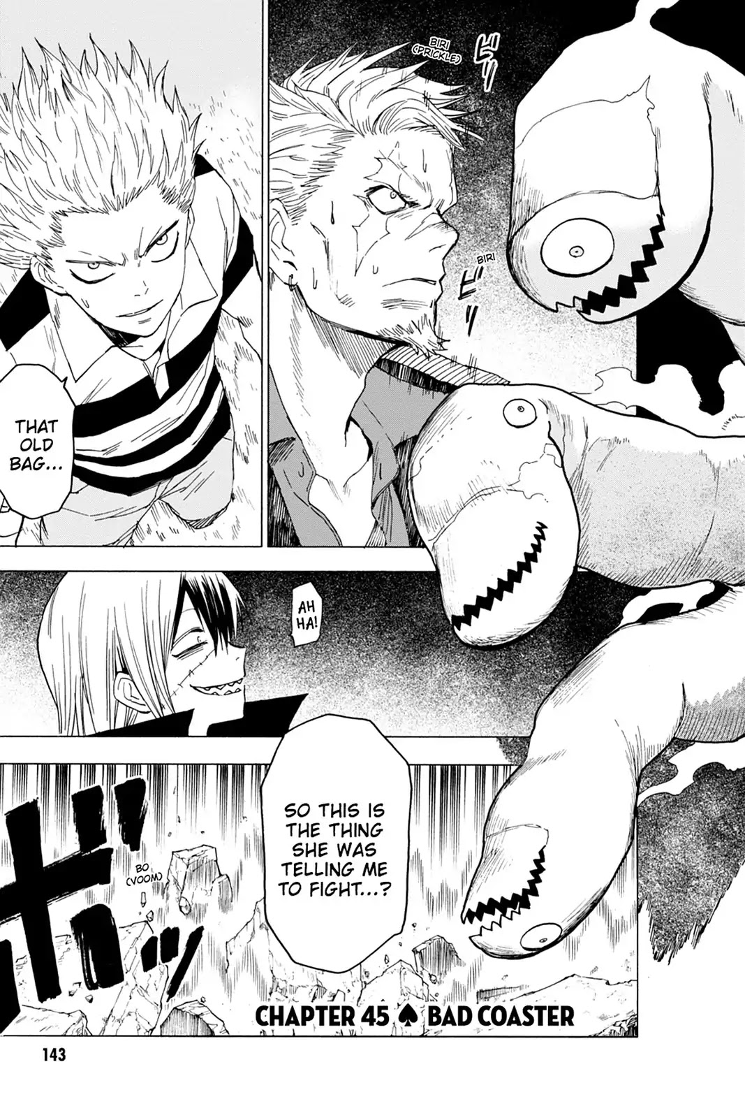 Blood Lad Chapter 45 page 4 - Chapter 45: Bad Coaster