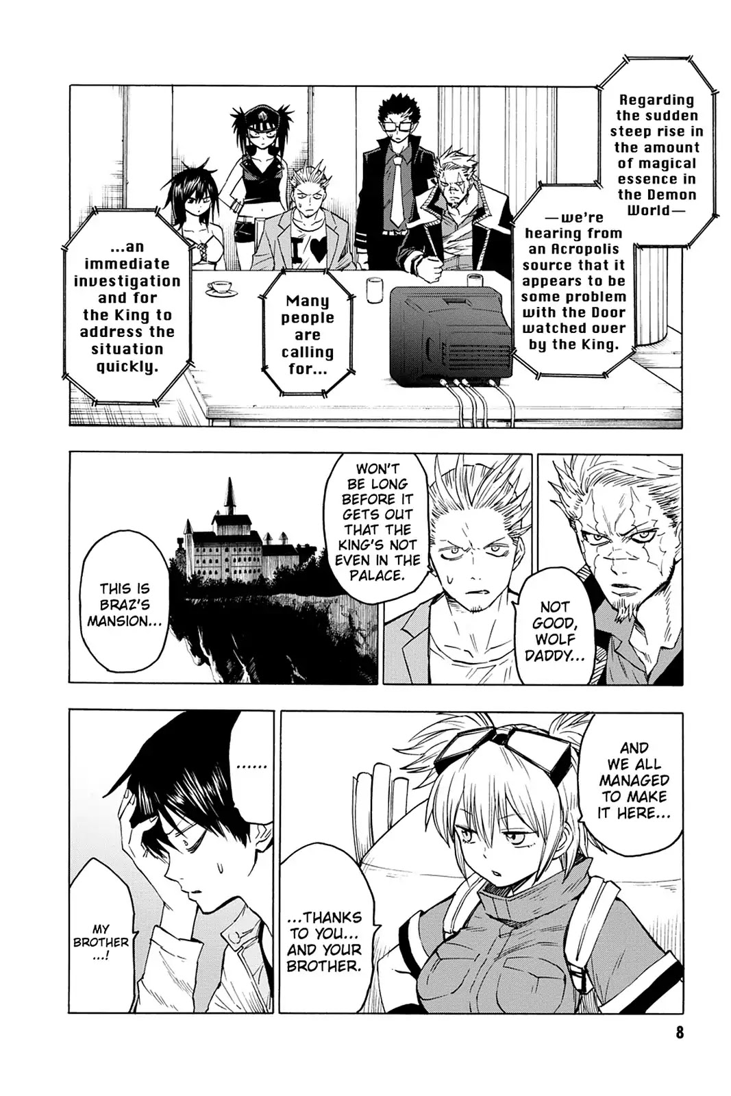 Blood Lad Chapter 46 page 11 - Chapter 46: Blood Communication