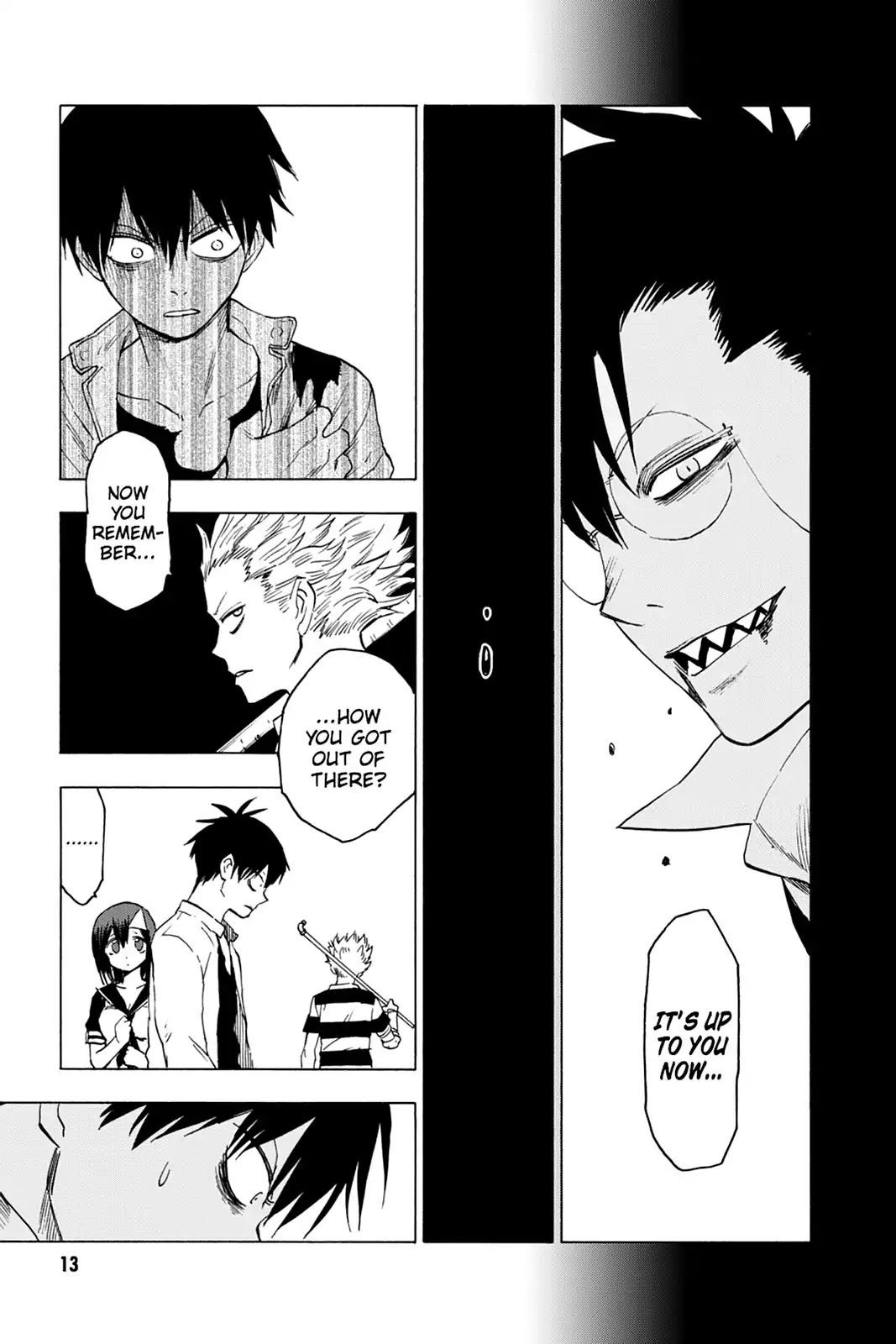 Blood Lad Chapter 46 page 16 - Chapter 46: Blood Communication