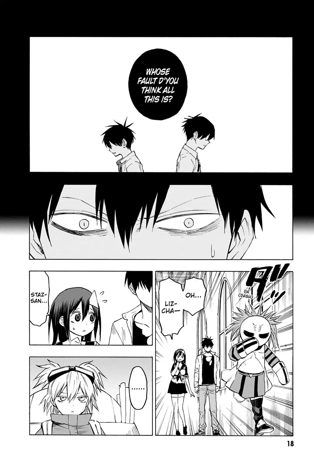 Blood Lad Chapter 46 page 21 - Chapter 46: Blood Communication