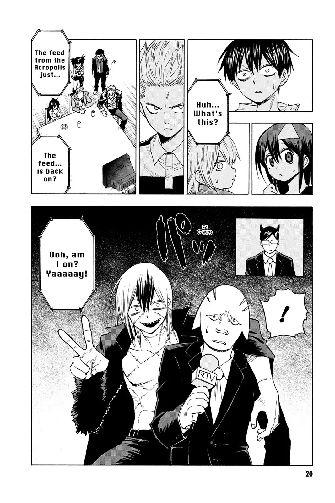 Blood Lad Chapter 46 page 23 - Chapter 46: Blood Communication