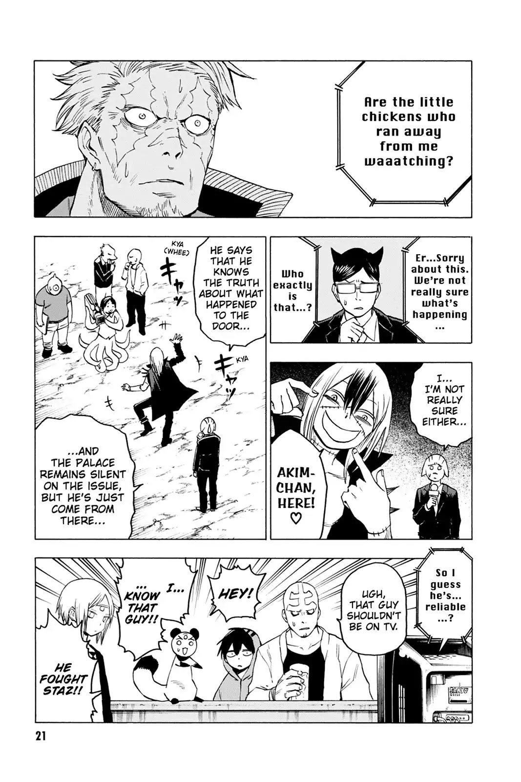 Blood Lad Chapter 46 page 24 - Chapter 46: Blood Communication