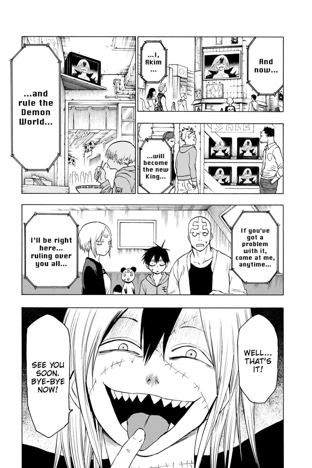 Blood Lad Chapter 46 page 28 - Chapter 46: Blood Communication