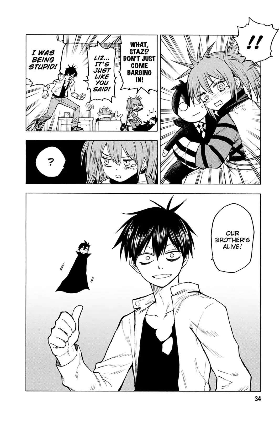 Blood Lad Chapter 46 page 37 - Chapter 46: Blood Communication