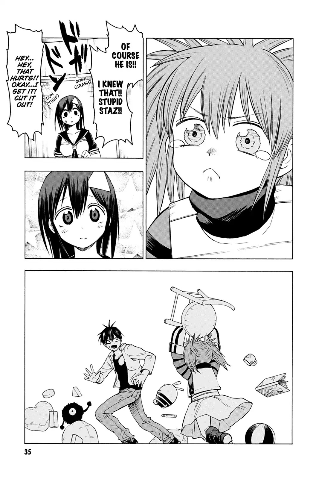 Blood Lad Chapter 46 page 38 - Chapter 46: Blood Communication
