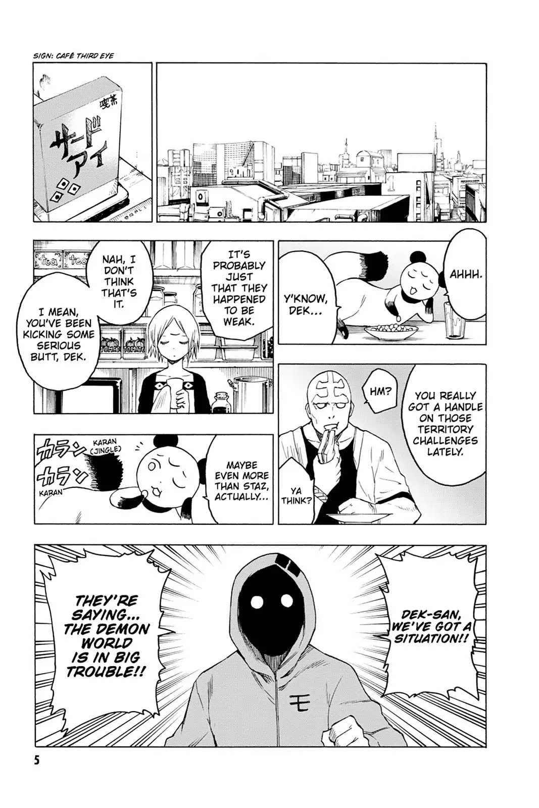 Blood Lad Chapter 46 page 8 - Chapter 46: Blood Communication
