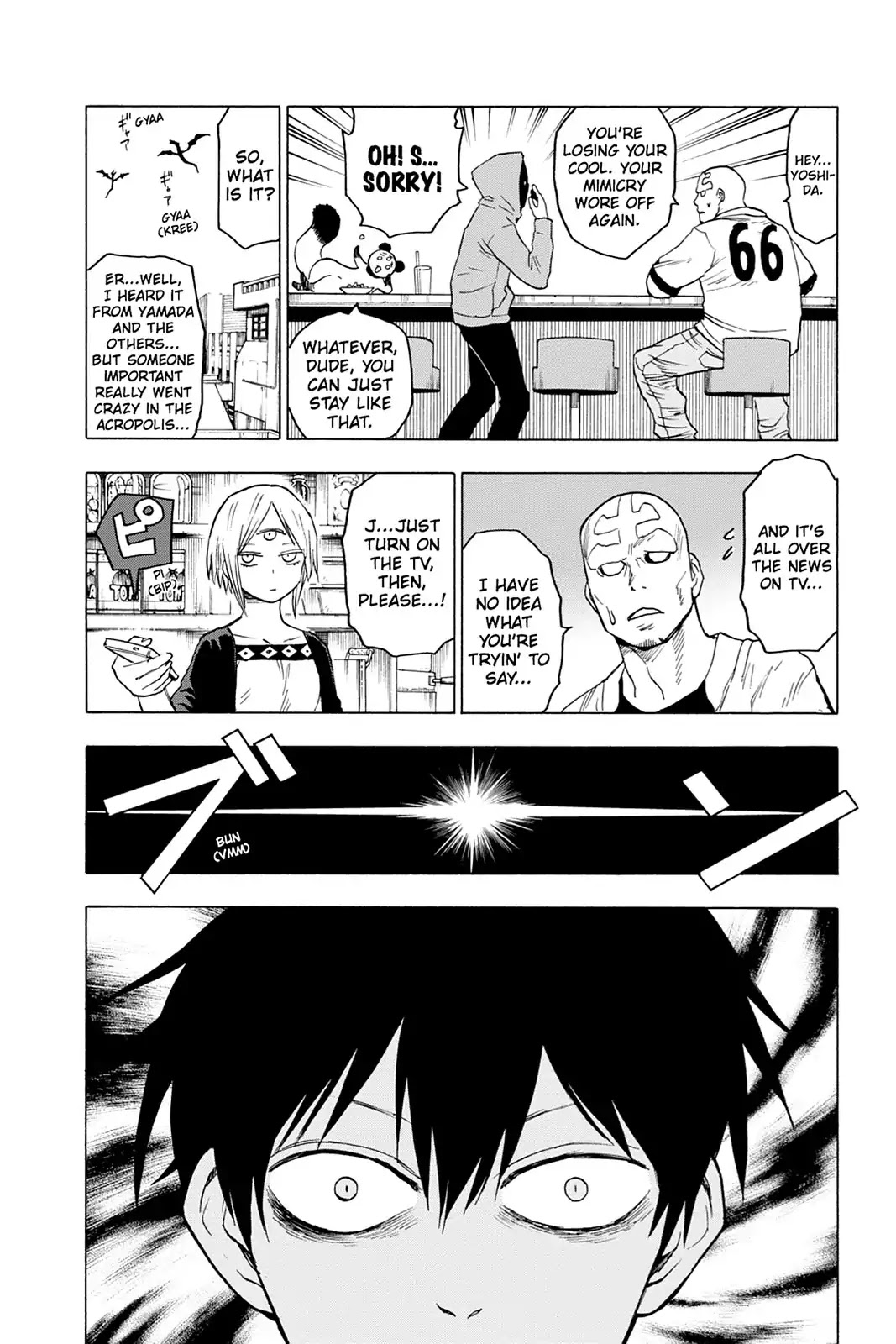 Blood Lad Chapter 46 page 9 - Chapter 46: Blood Communication