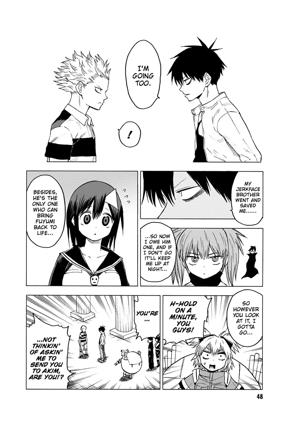 Blood Lad Chapter 47 page 10 - Chapter 47: Why We're Coming to the Manga World
