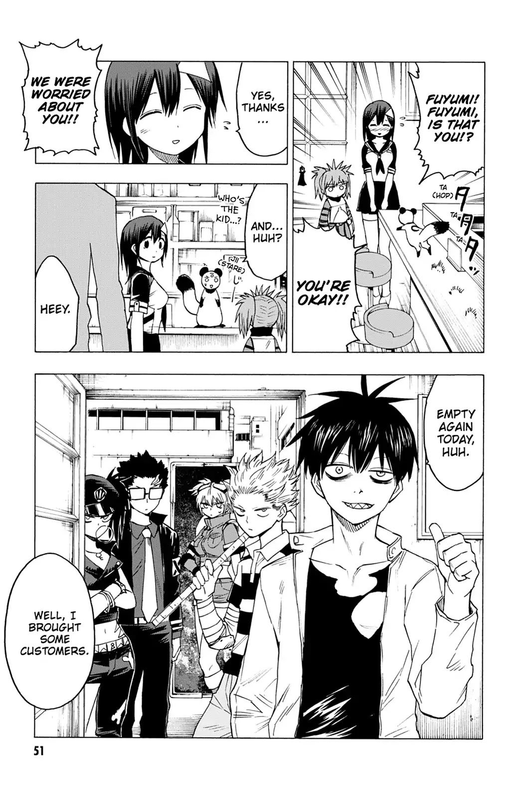 Blood Lad Chapter 47 page 13 - Chapter 47: Why We're Coming to the Manga World