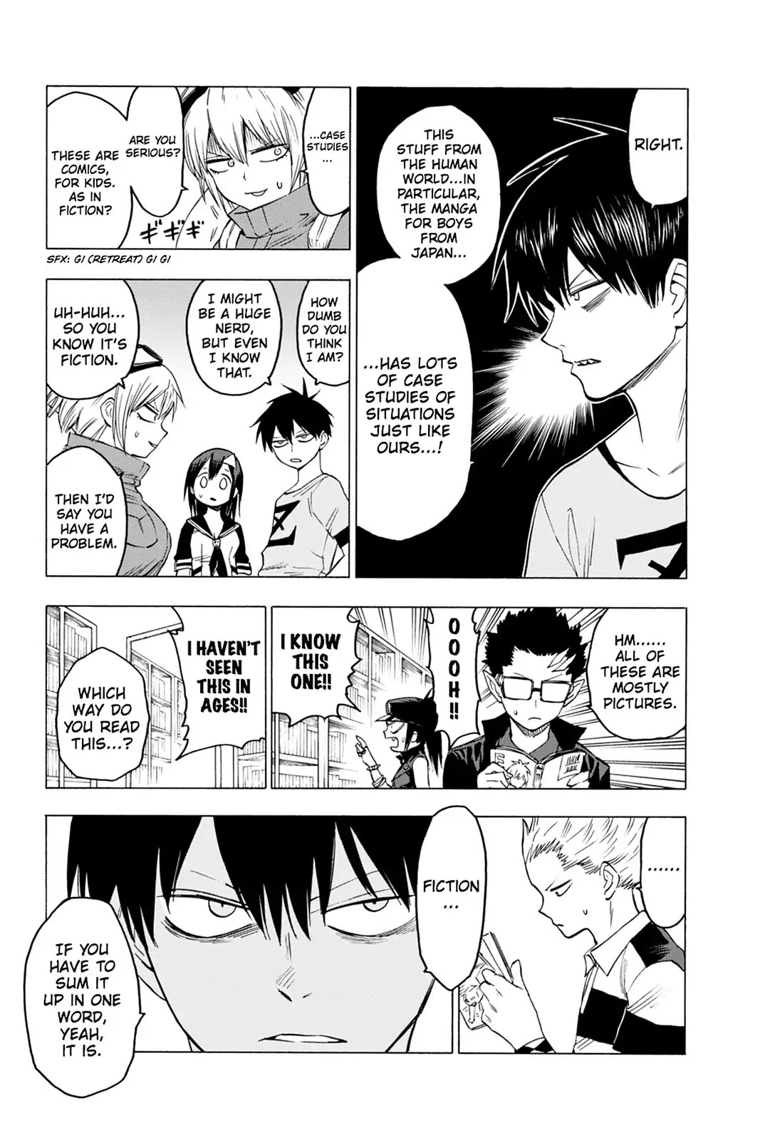 Blood Lad Chapter 47 page 17 - Chapter 47: Why We're Coming to the Manga World