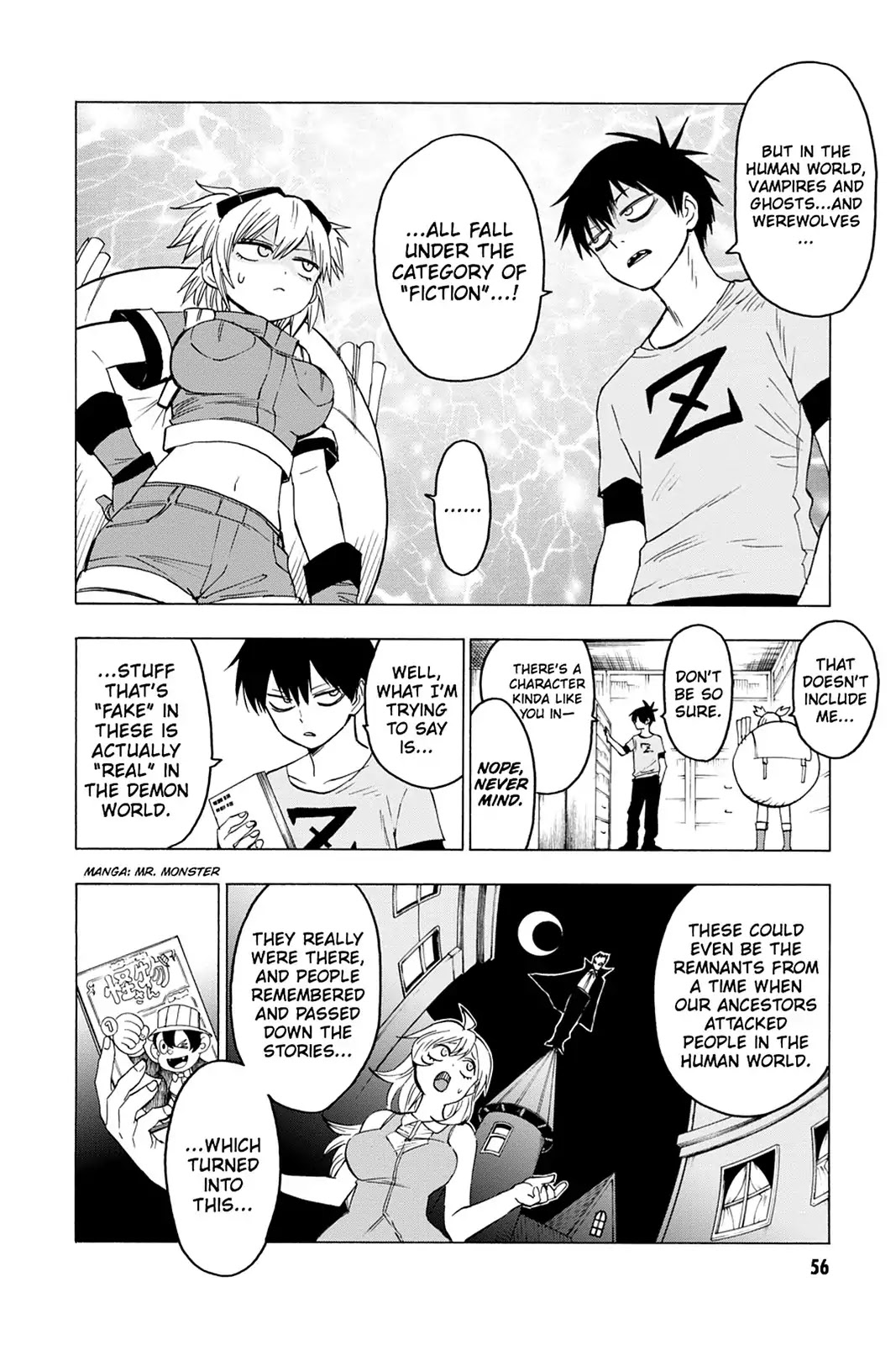Blood Lad Chapter 47 page 18 - Chapter 47: Why We're Coming to the Manga World